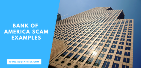 Bank of America Scam Examples